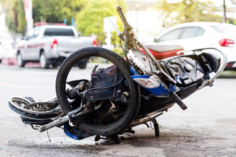 Motorcycle-after-an-accident