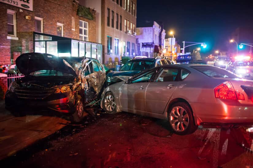 Photo of a Car Crash Scene