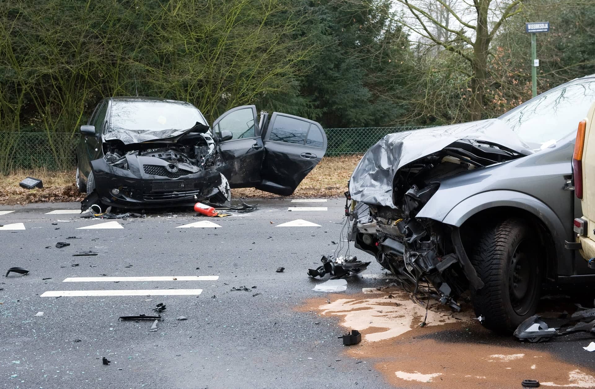 Photo of Car Crash Scene