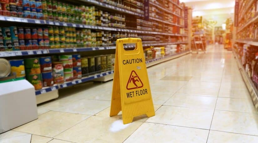 Photo of Wet Floor Sign