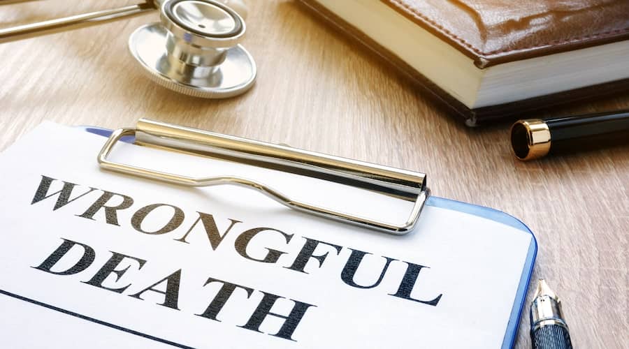 Wrongful death papers